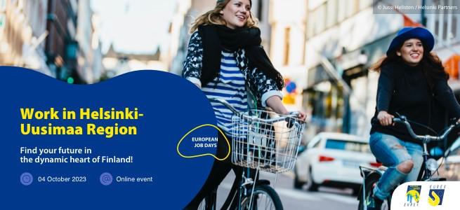 Work in Helsinki-Uusimaa Region, Find your future in the dynamic heart of Finland